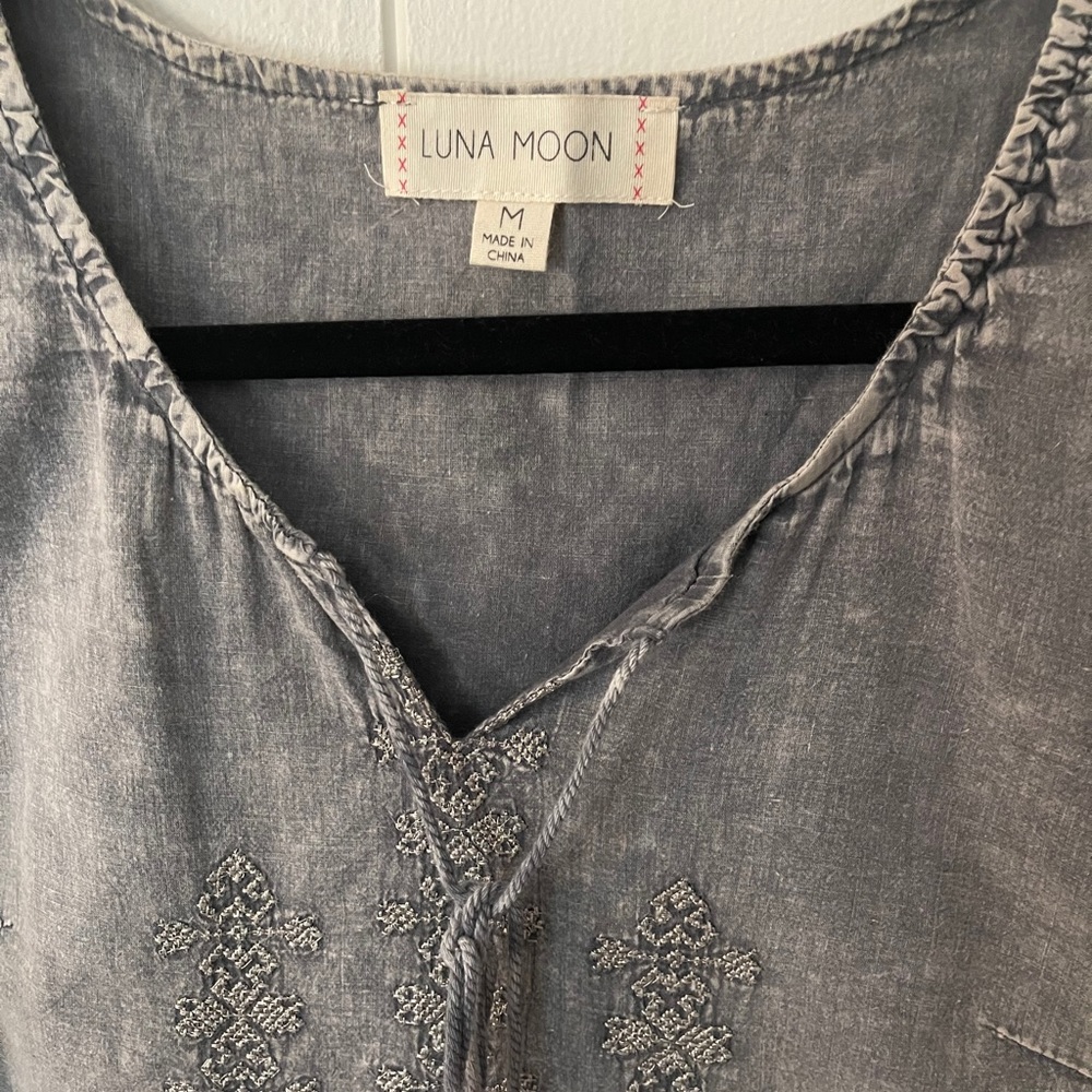 Women’s bohemian style top by Luna Moon - Picture 4 of 4